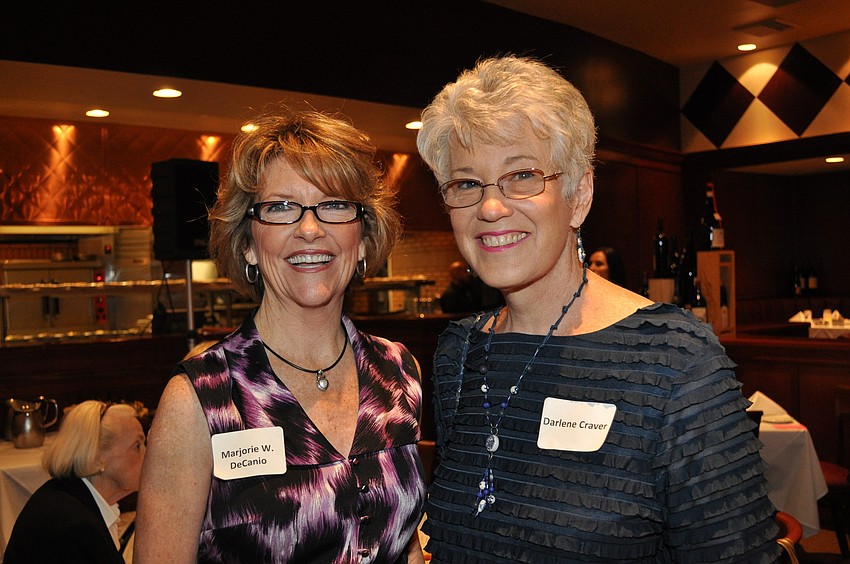 Marjorie DeCanio and Darlene Craver
