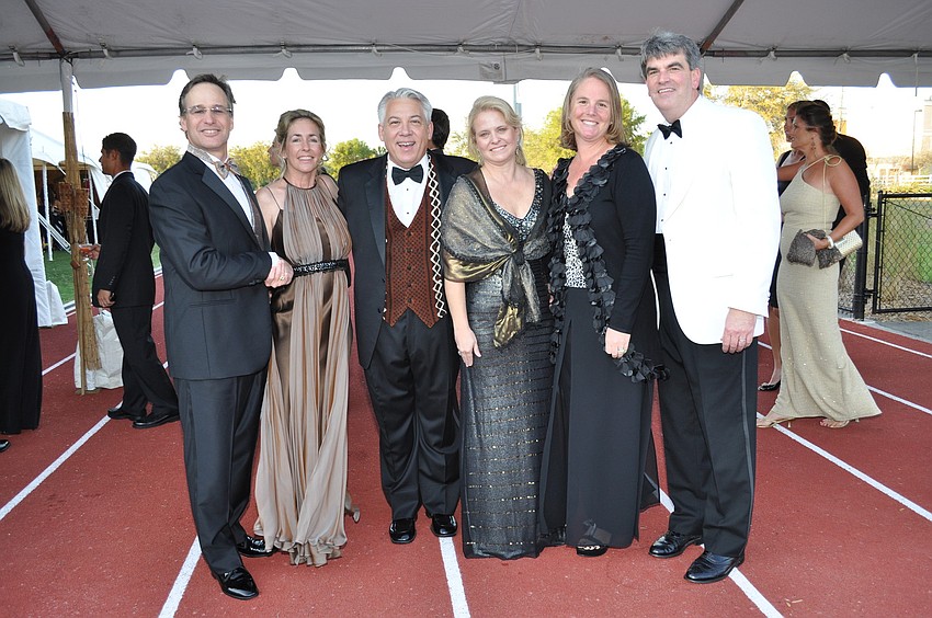 Chairs Dan and Rhonda Deems and Mike and Cindy Von Waldner with Cindy and David Mahler