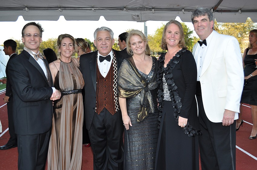 Chairs Dan and Rhonda Deems and Mike and Cindy Von Waldner with Cindy and David Mahler