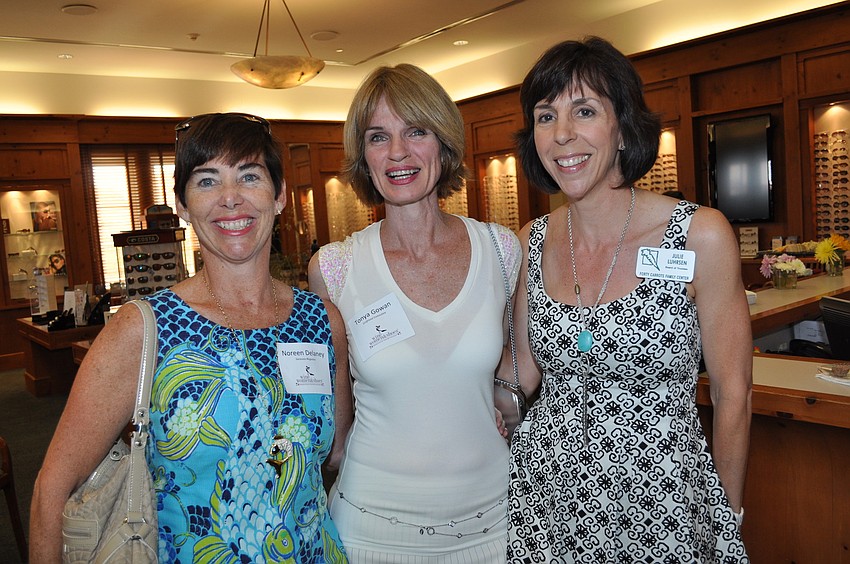 Noreen Delaney, Tonya Gowan and Julie Luhrsen