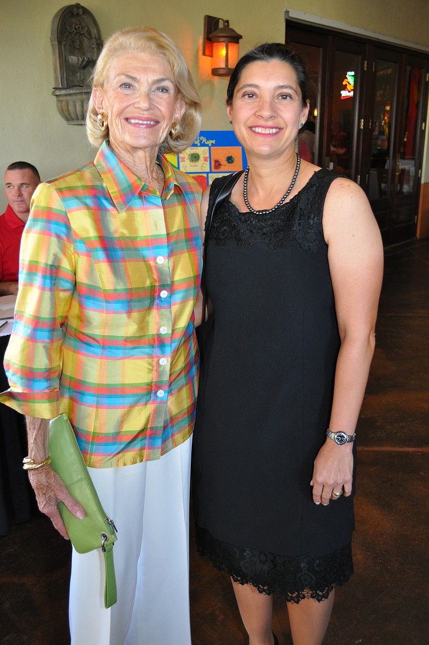 Jean DeLynn and Co-Chairwoman Dr. Claudia Mallarino