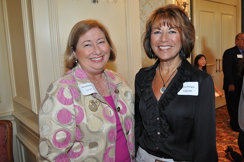 Jane Denman and Nancy Flanagan