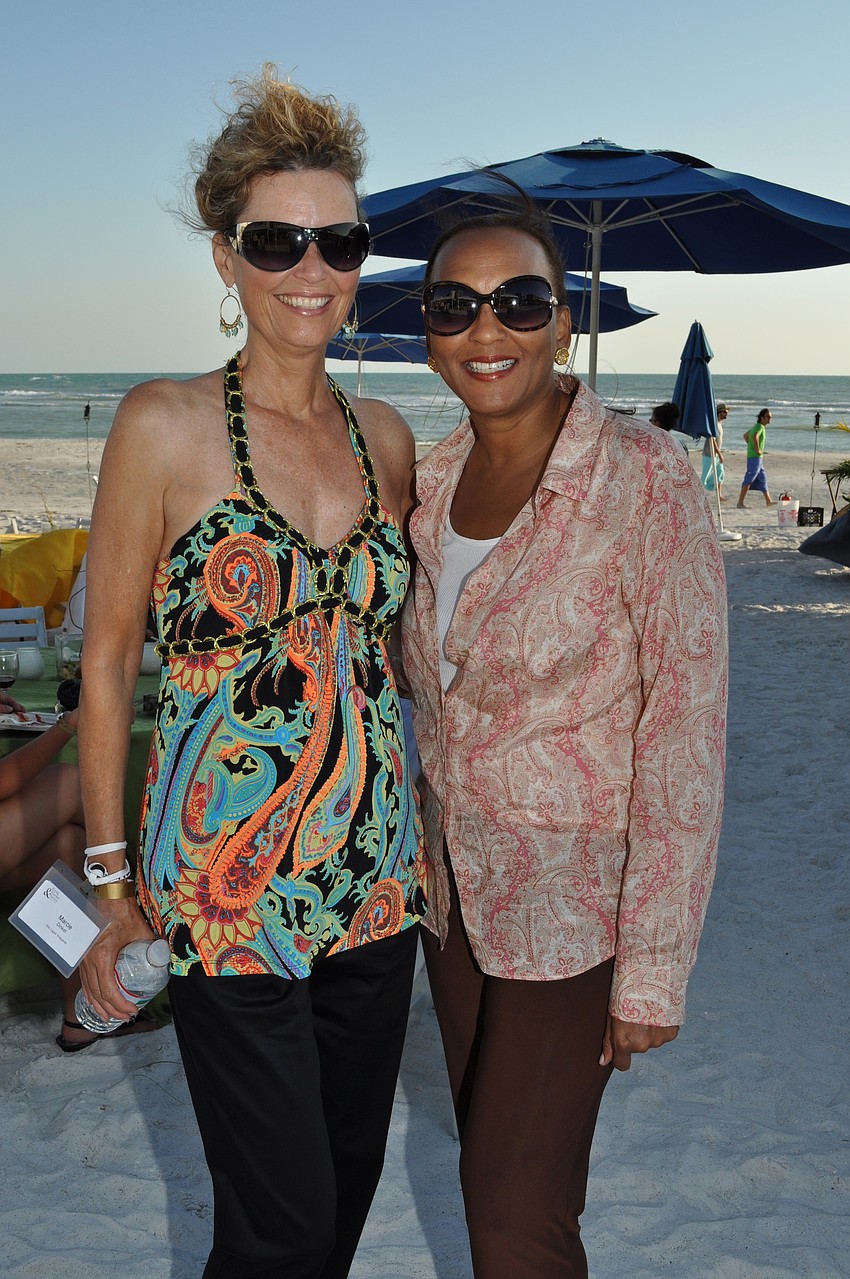 Marcie Dinkel and Audrey Adams