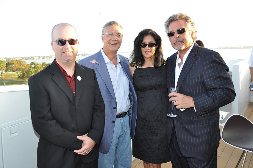 Tony Driscoll, Michael Welly, Sandra Appignani and Ron Gray