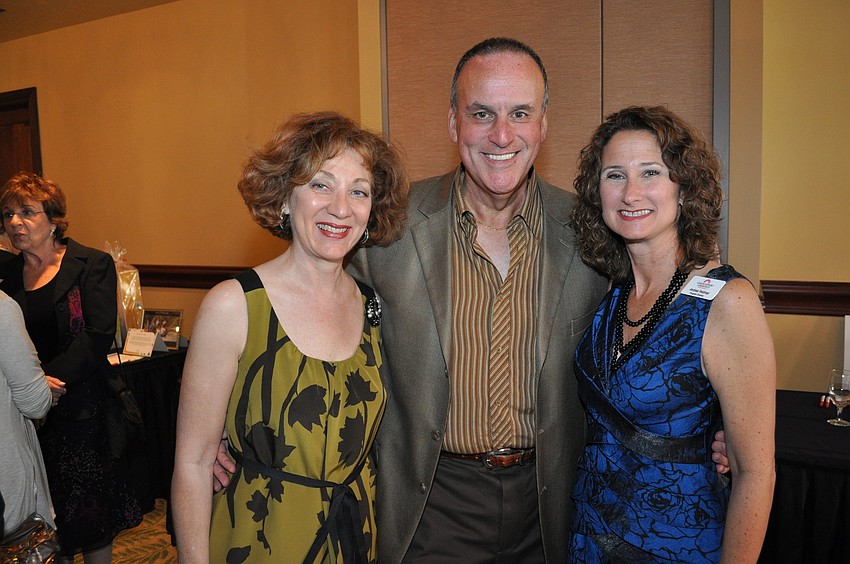 Rosalyn and Joel Ehrenpreis with Andrea Feldmar