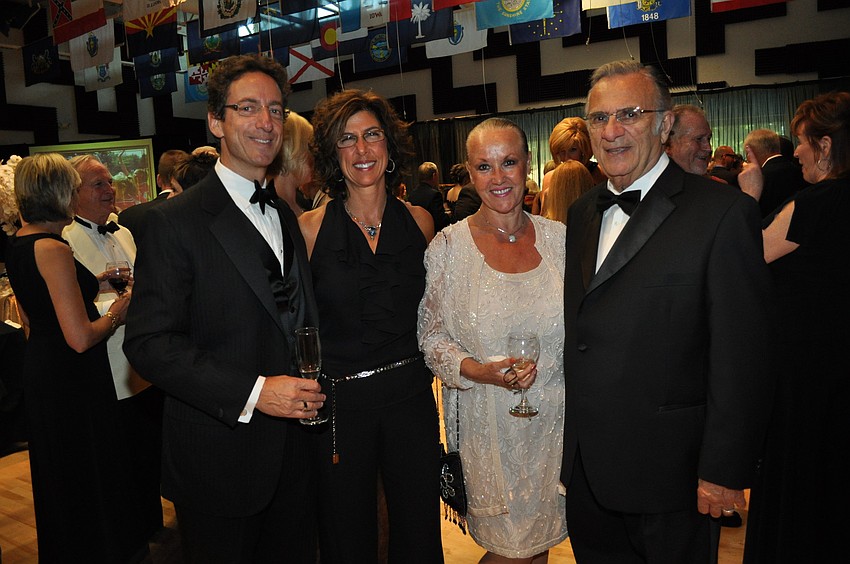 Mitchell and Dawn Epstein with Ethna and Ted Wishnie