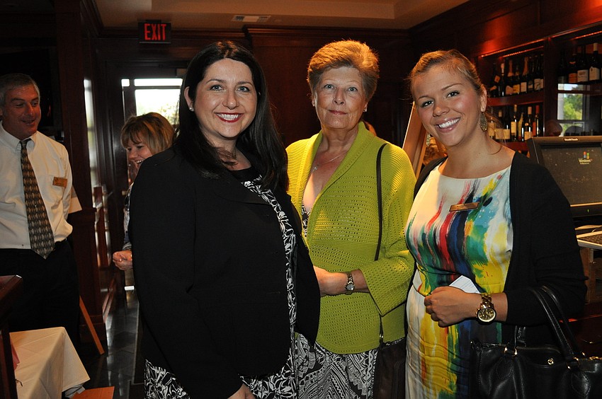 Joanne Fabec, Christine Keenan and Cortney Keller
