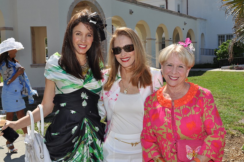 Jennie Famiglio, Shirley Lascelle and Dottie Baer Garner