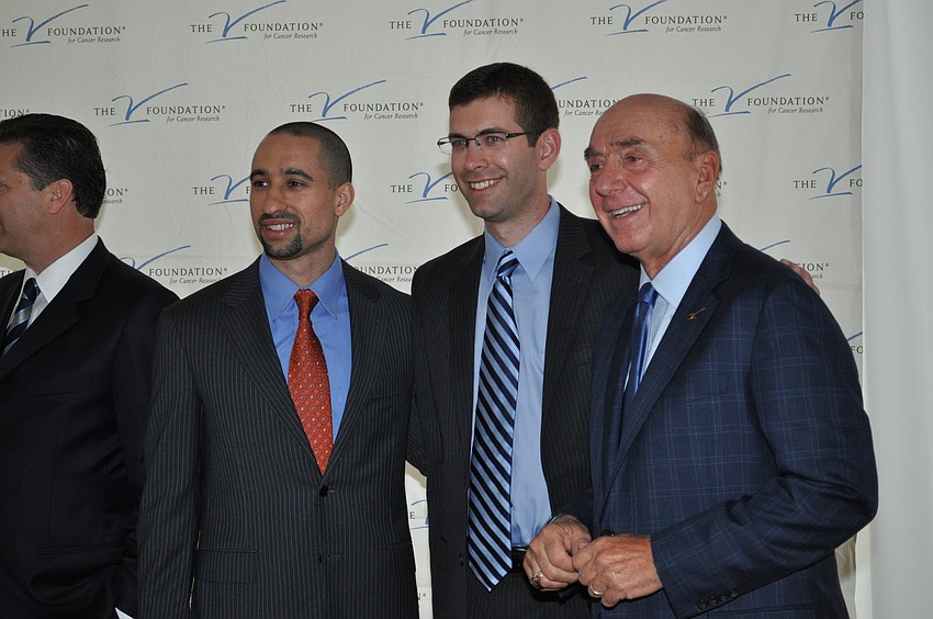 Coaches Shaka Smart and Brad Stevens with Dick Vitale