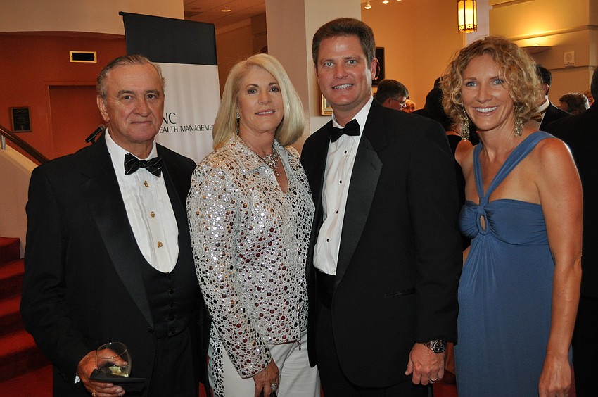 Cary and Koni Findlay with Paul and Jenni Hudson