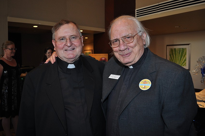 Father Hubert Flanagan and Father Fausto Stampiglia