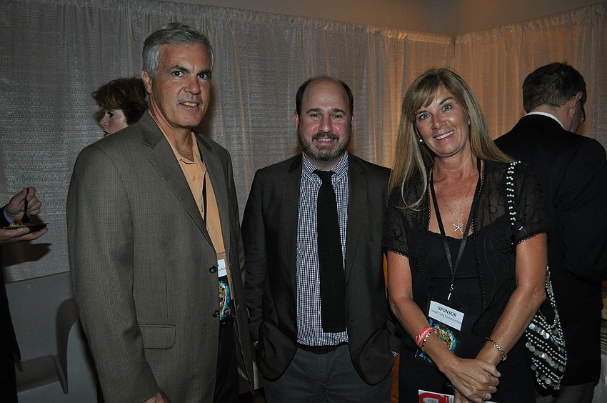 Tom Frascone, director Andrew Rossi and Tracy Frascone