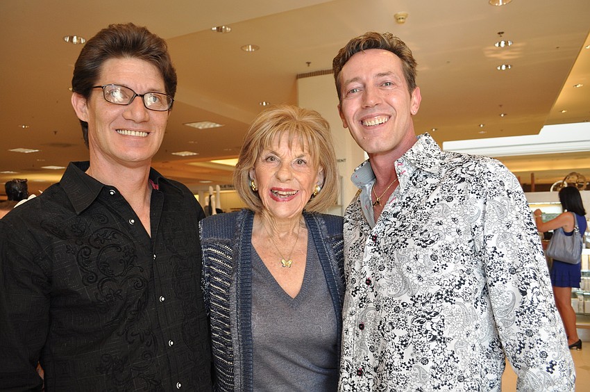 Michael French, Gloria Moss and Jim Helmich