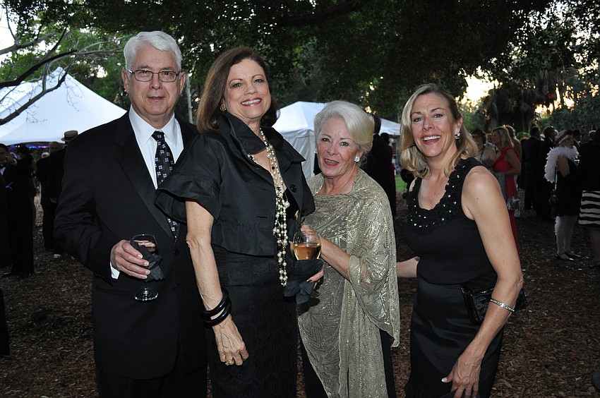 Larry and Ann Garberding, Stephanie Kost and Ann Moore