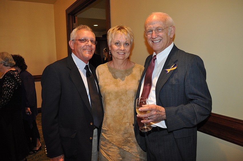 Wayne and Sandy Geoffrion with Don Bouwer