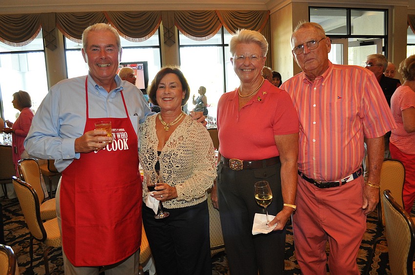 Jack and Maureen Gibson with Susan and Bob Coyne