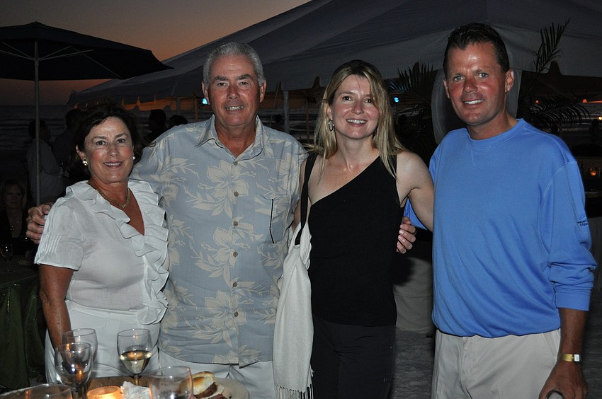 Maureen and Jack Gibson with Lisa and Terry O'Hara