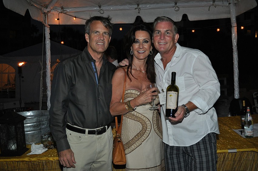 Charles Githler, Camille Roberts and Steve Reynolds