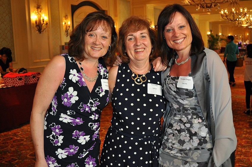 Helen Goderis, honoree Jean Cooper and Suzanne Cooper