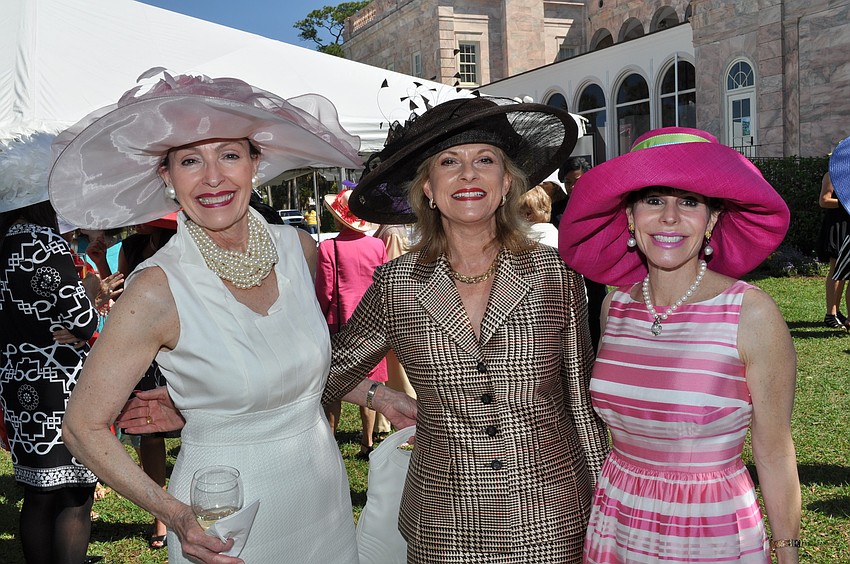 Gloria Good, Julie Riddell and Lauren Walsh