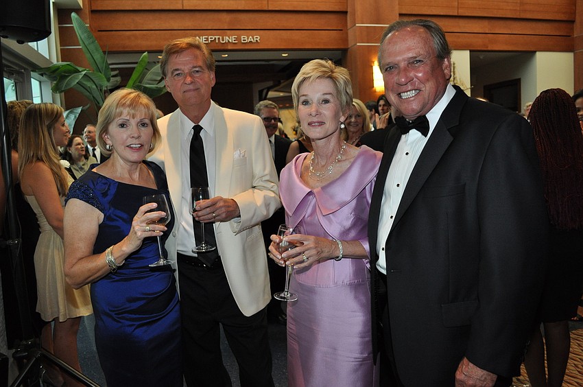 Jolene and Ed Graham with Cathy and Bill Goshorn