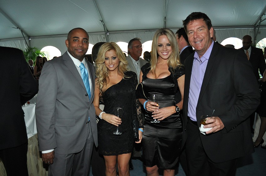 Aubrey Gray, Stephanie Belknap, Jessica Moody and Mike McNeil