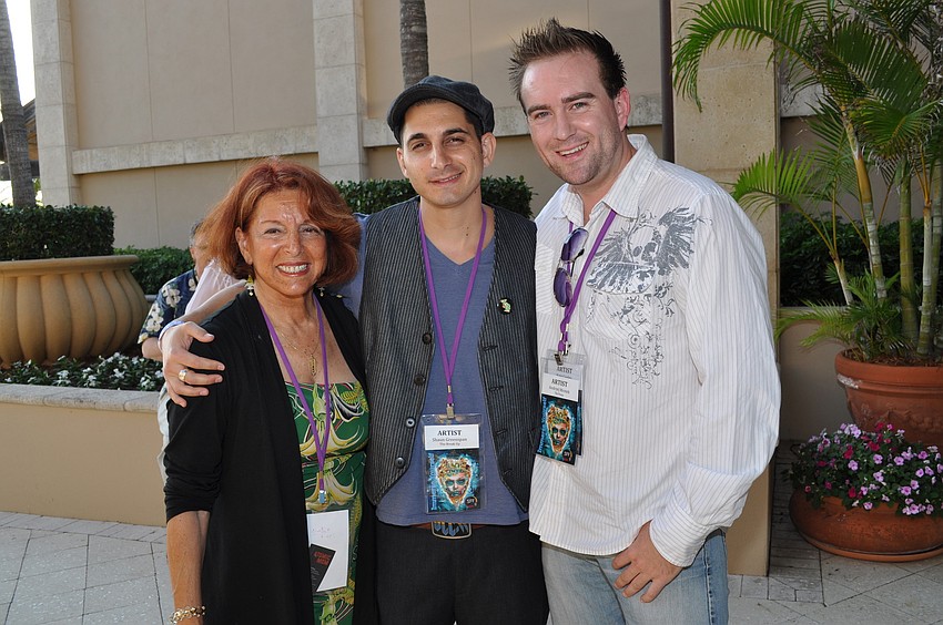 Betty and Shaun Greenspan with Andrzej Mrotek