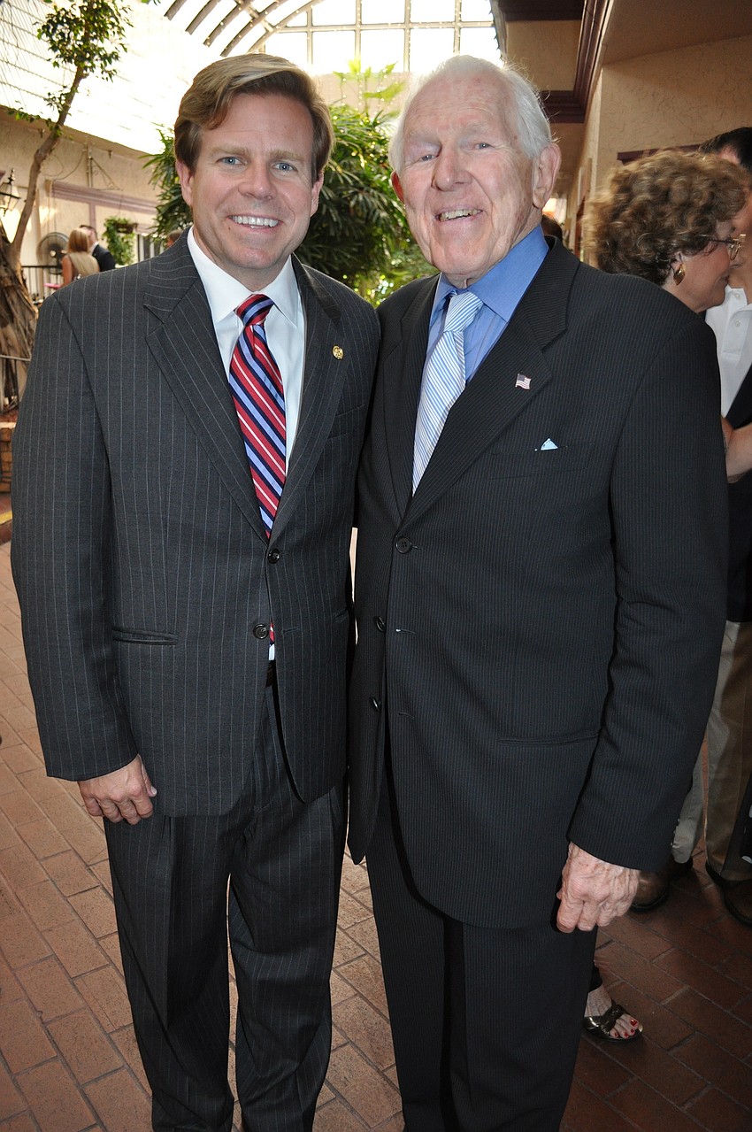 Mike Haridopolos and Chuck Volkert