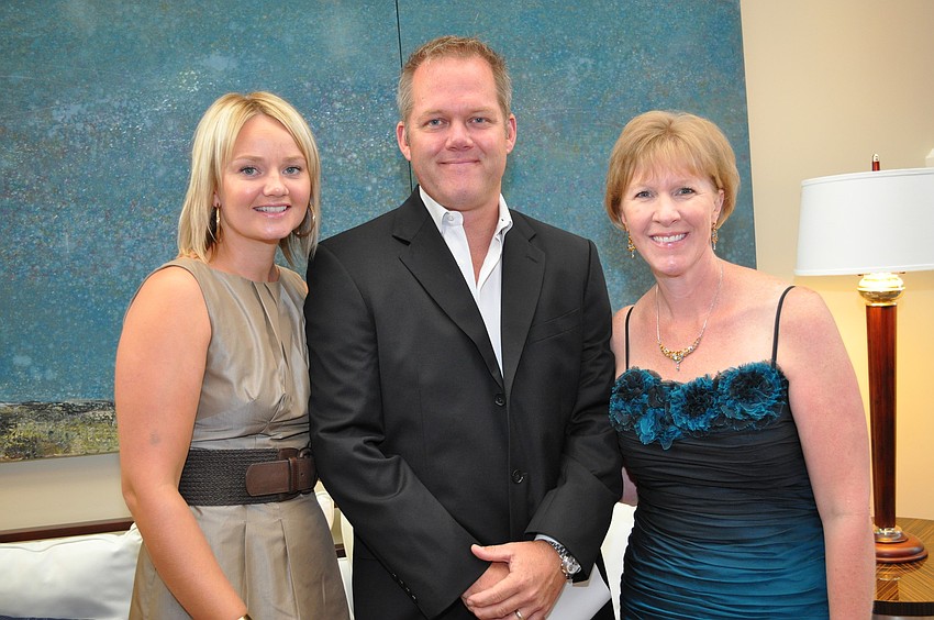 Merete and John Hermansen with Angie Stringer