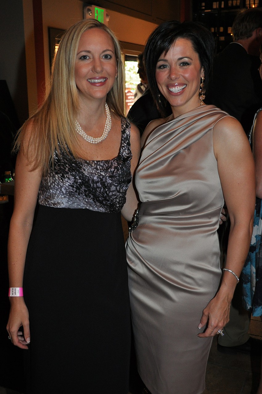 Brigid Hewes and Kelly Engel