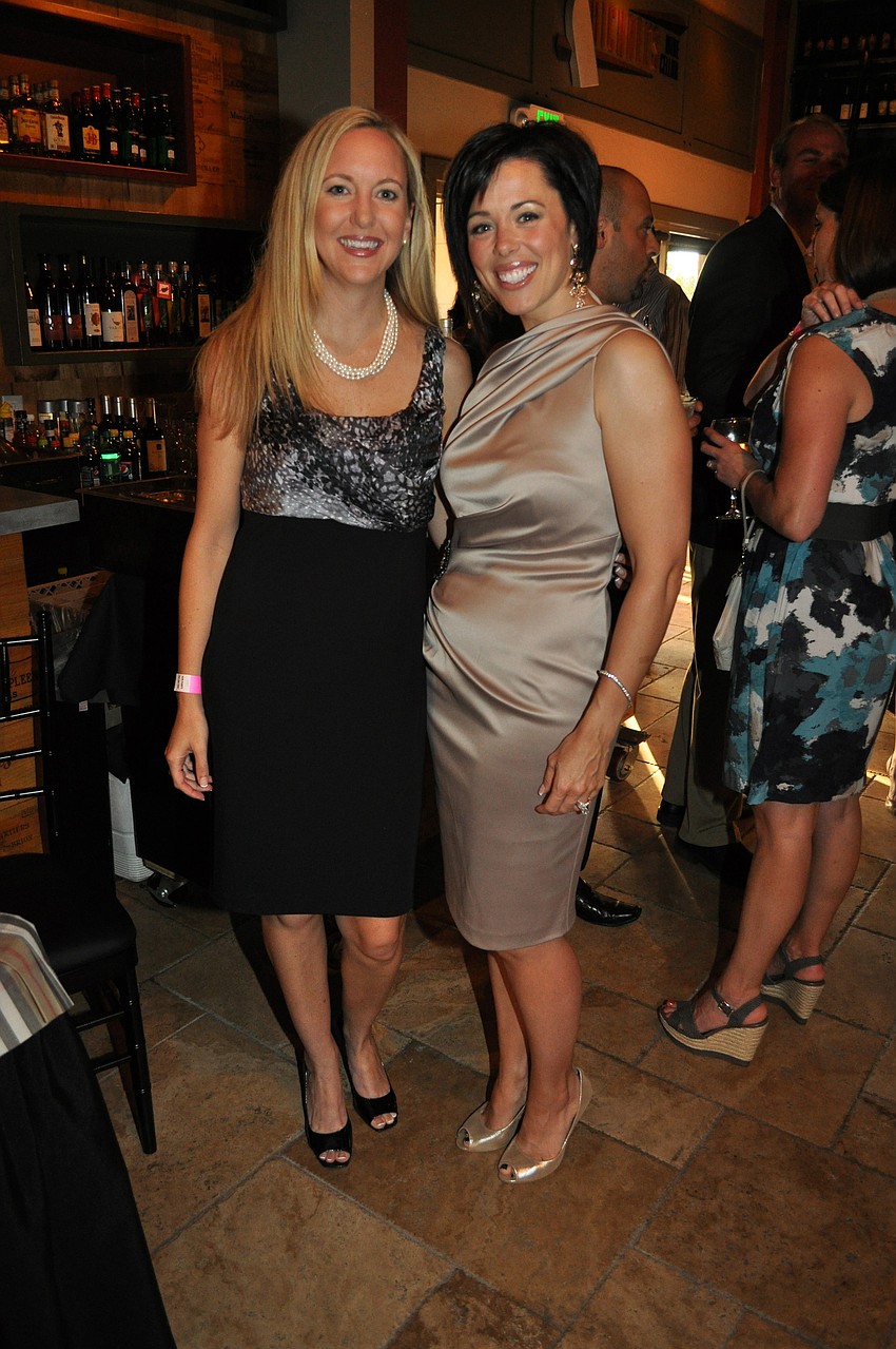 Brigid Hewes and Kelly Engel