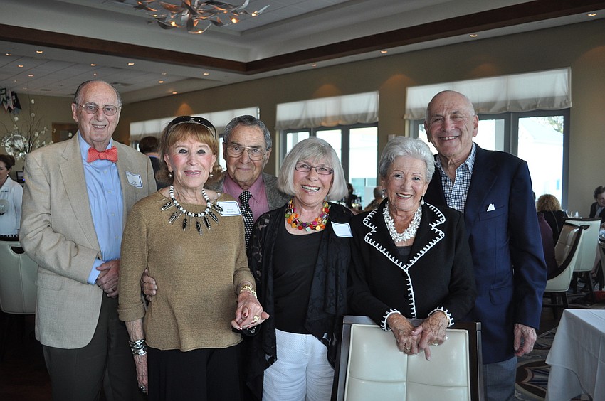 Arnold Hoffman, Gloria Weissberg, Ed Brickman, Gerri Aaron, Ora and Dr. Joseph Mendels