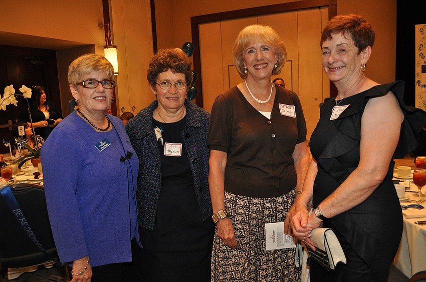Wendy Hopkins, Lee Byron, Barbara Siemer and Linda Monda