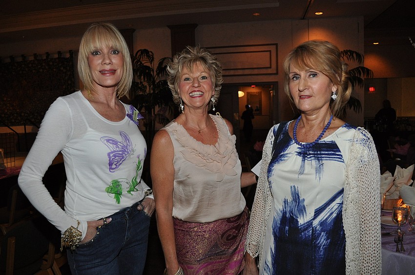 Vicki Hornberger, Linda Bush and Linda Morrison