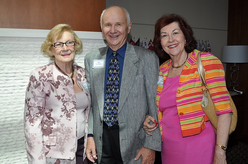 Vlatka Ivanisevic with Mike and Mary Groninger