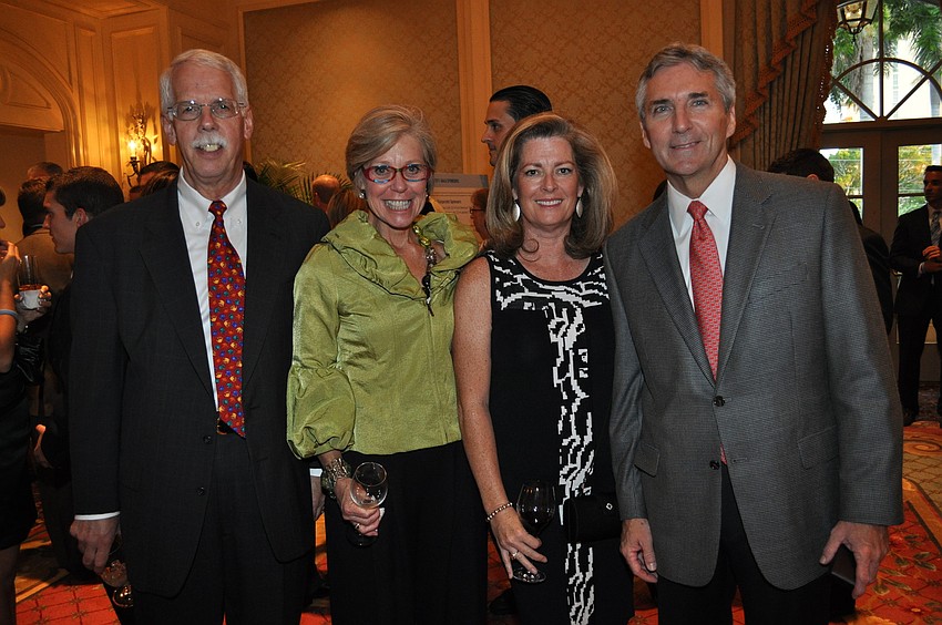 Mike and Roxie Jerde with Julie and Phil Delaney