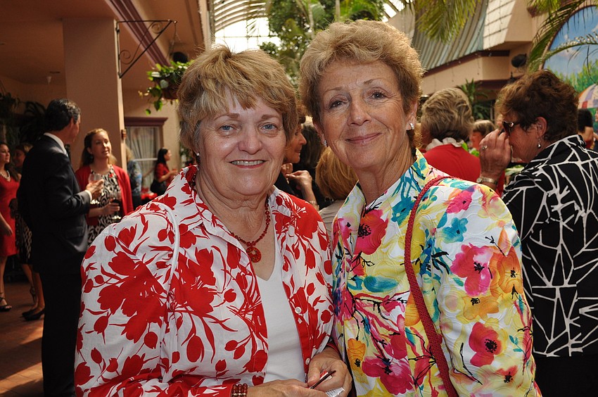 Betty Johnson and Margaret Hughes