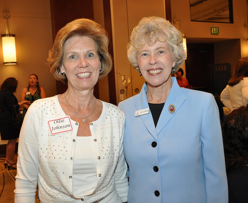 Ollie Johnson and Mary-Lou Moulton