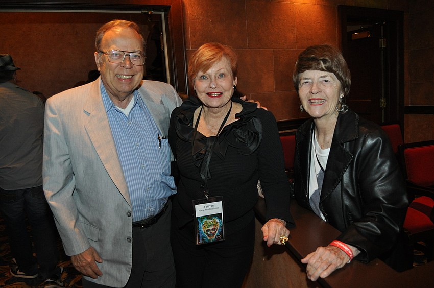 Dick Johnson, Mary Ann Robinson and Dawn Sharp