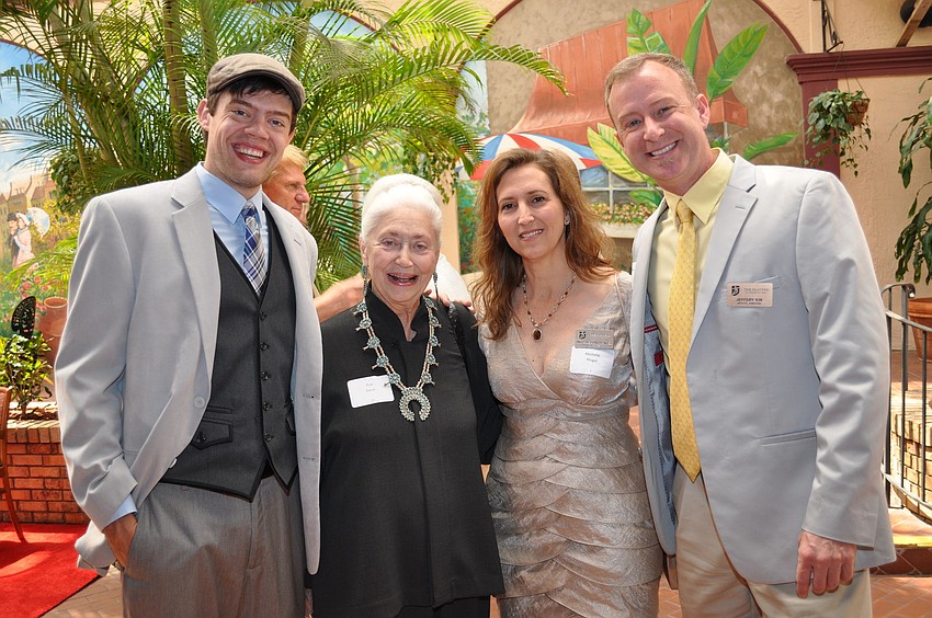 Danny Jones, Eva Slane, Michelle Pingel and Jeffery Kin