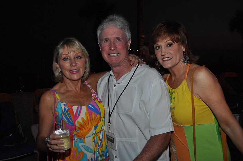 Nancy Jones with Sandy and Carol Smith