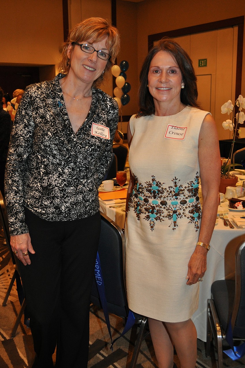 Gale Kelley and Elaine Crouse