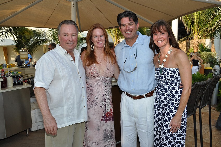 Michael and Terri Klauber with Matt and Megan Otto