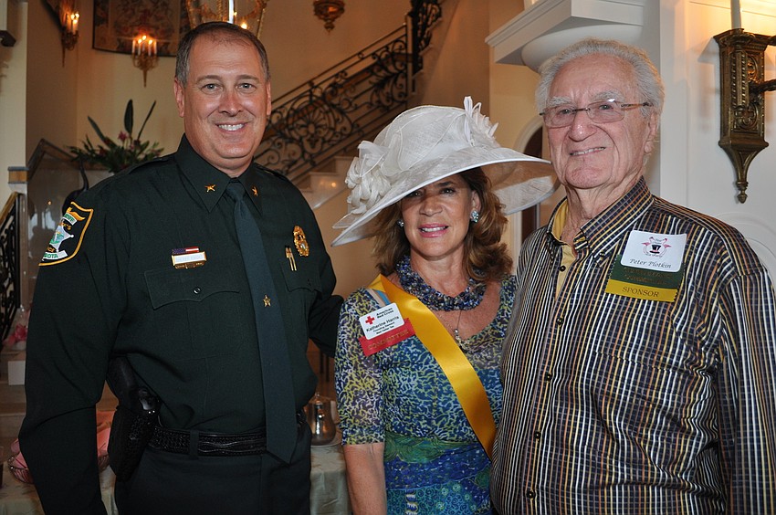 Sheriff Tom Knight, Katherine Harris and Peter Plotkin