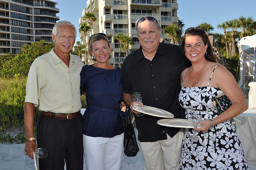 Ed and Maria Kroninger, Doug Barker and Lori Blackburn