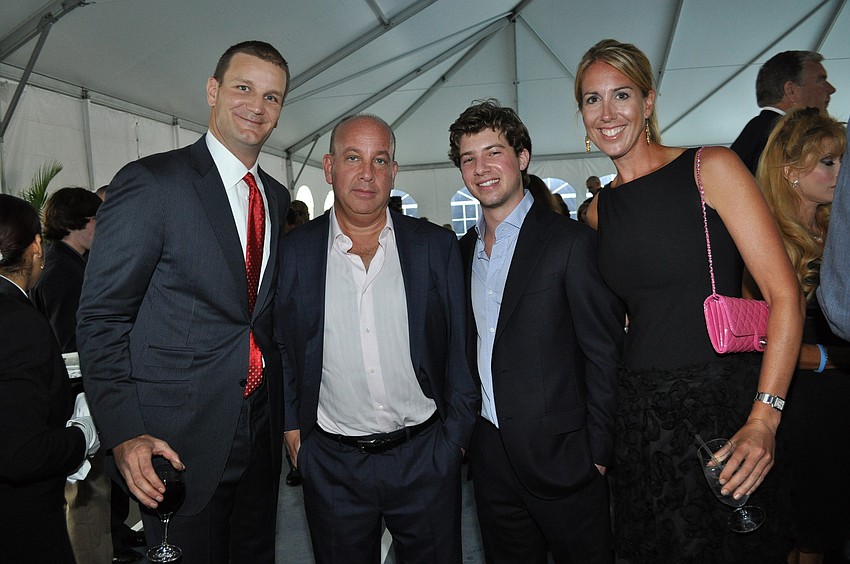 Thomas Krug, Mark Fisher, Daniel Fisher and Sherri Vitale