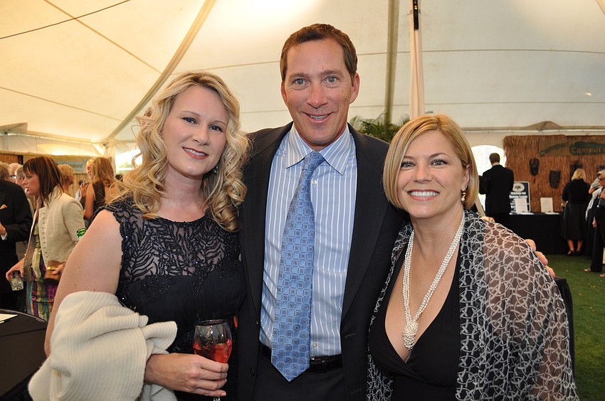 Malinda and Ken Laird with Angela Massaro-Fain