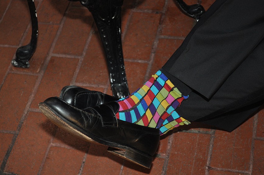 Gary Landsman's socks