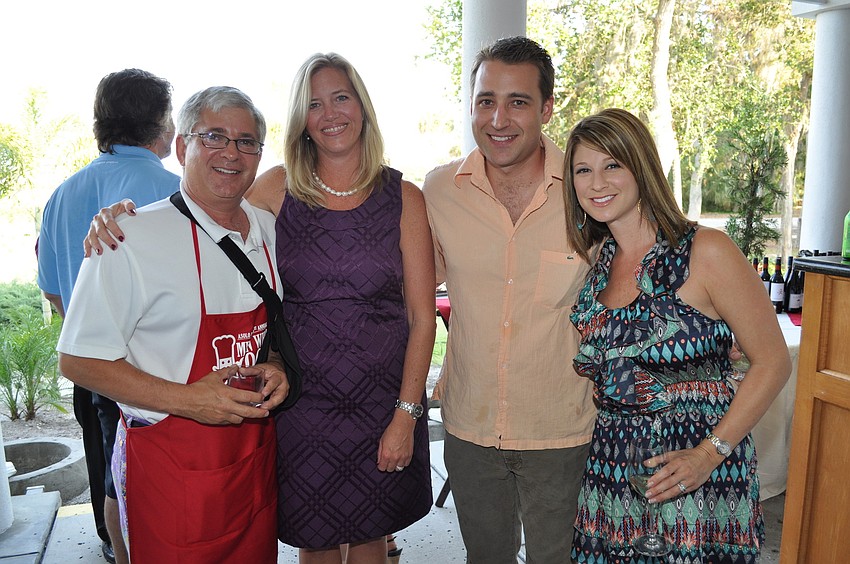 Dr. Brad Lerner, Melissa Jekonski, Rob and Emily Stroud