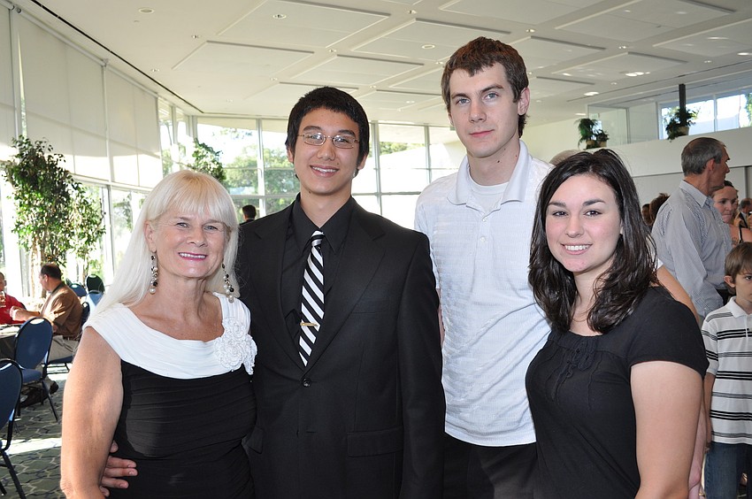 Anna and David Leyson with Daniel and Amanda Talalaj